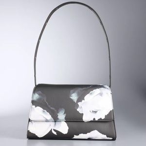 NWT Simply Ver Vera Wang Alia Geo Flap Vegan Leather Shoulder Bag